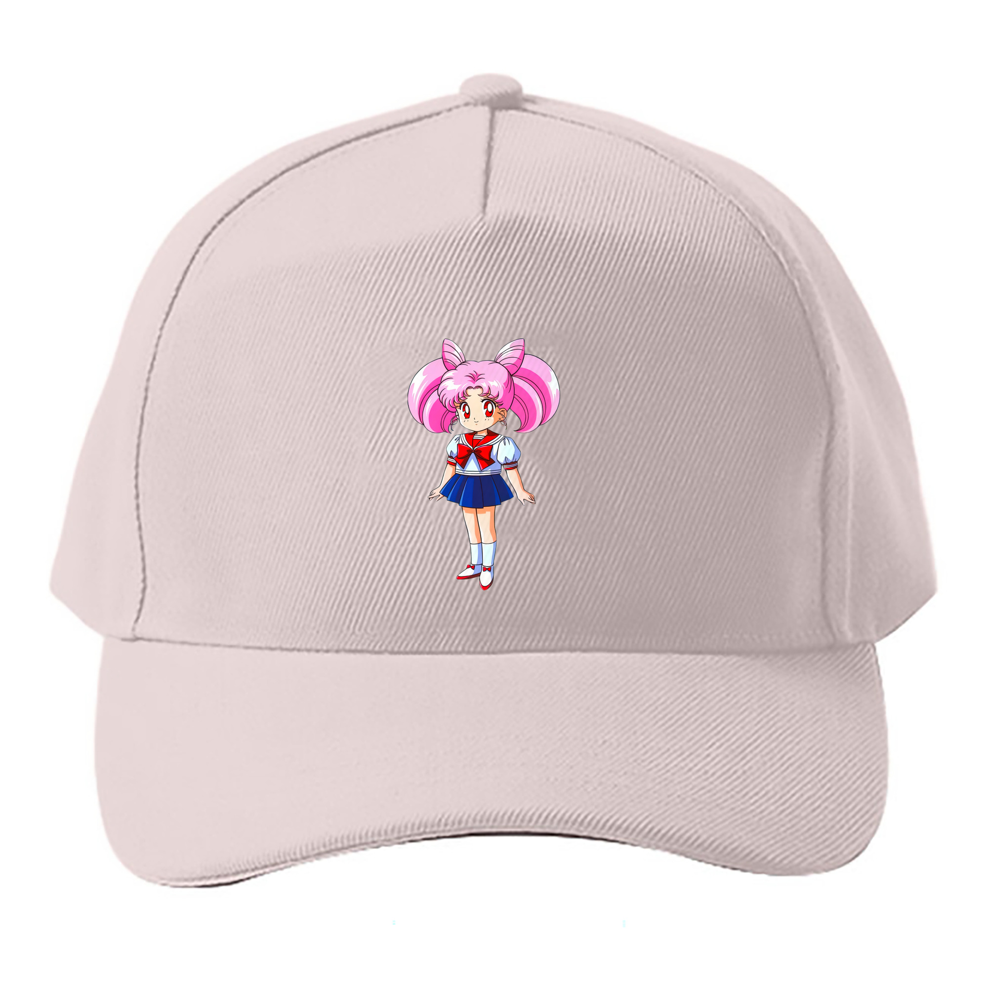 （画像用） 美少女戦士セーラームーン ちびうさ Sailor Moon Chibiusa Tsukino Usagi Small Lady Serenity ベースボールキャップ 綿100％ 男女兼用 帽子 スポーツ